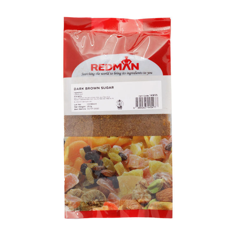 Redman Dark Brown Sugar 250g