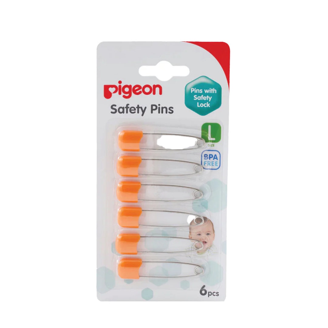 Pigeon Safety Pin K881 (Large) 6pcs