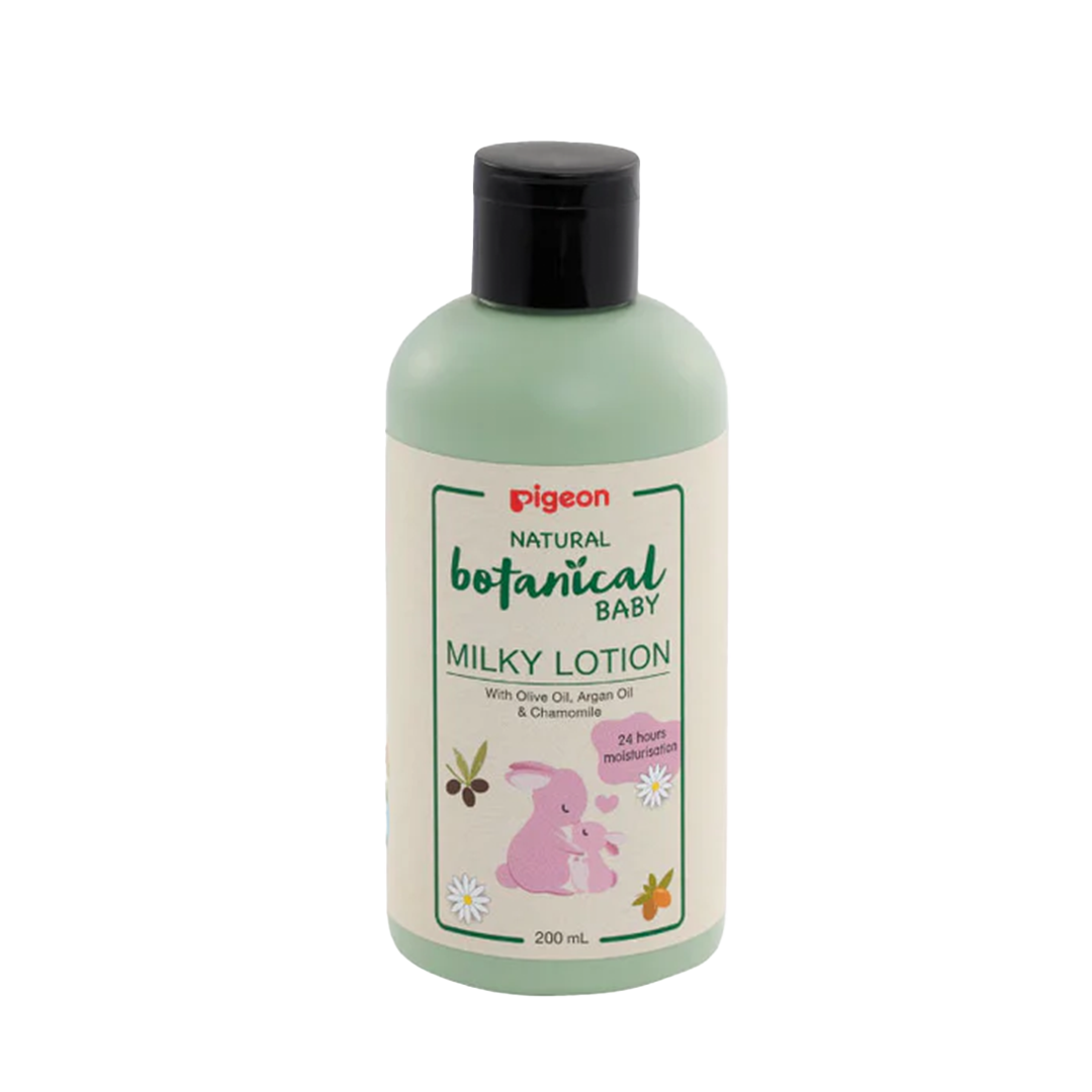 Pigeon Natural Botanical Baby Milky Lotion 200ml