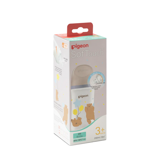 Pigeon SofTouch 3 Nursing Bottle PP Bear 240ml