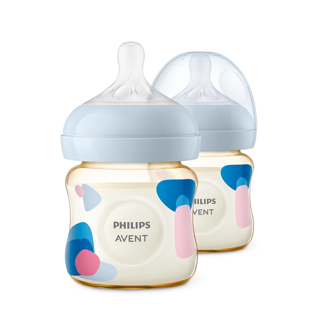 Philips Avent 0m+ Natural Response PPSU Baby Bottle Twin Pack (2 x 125ml)