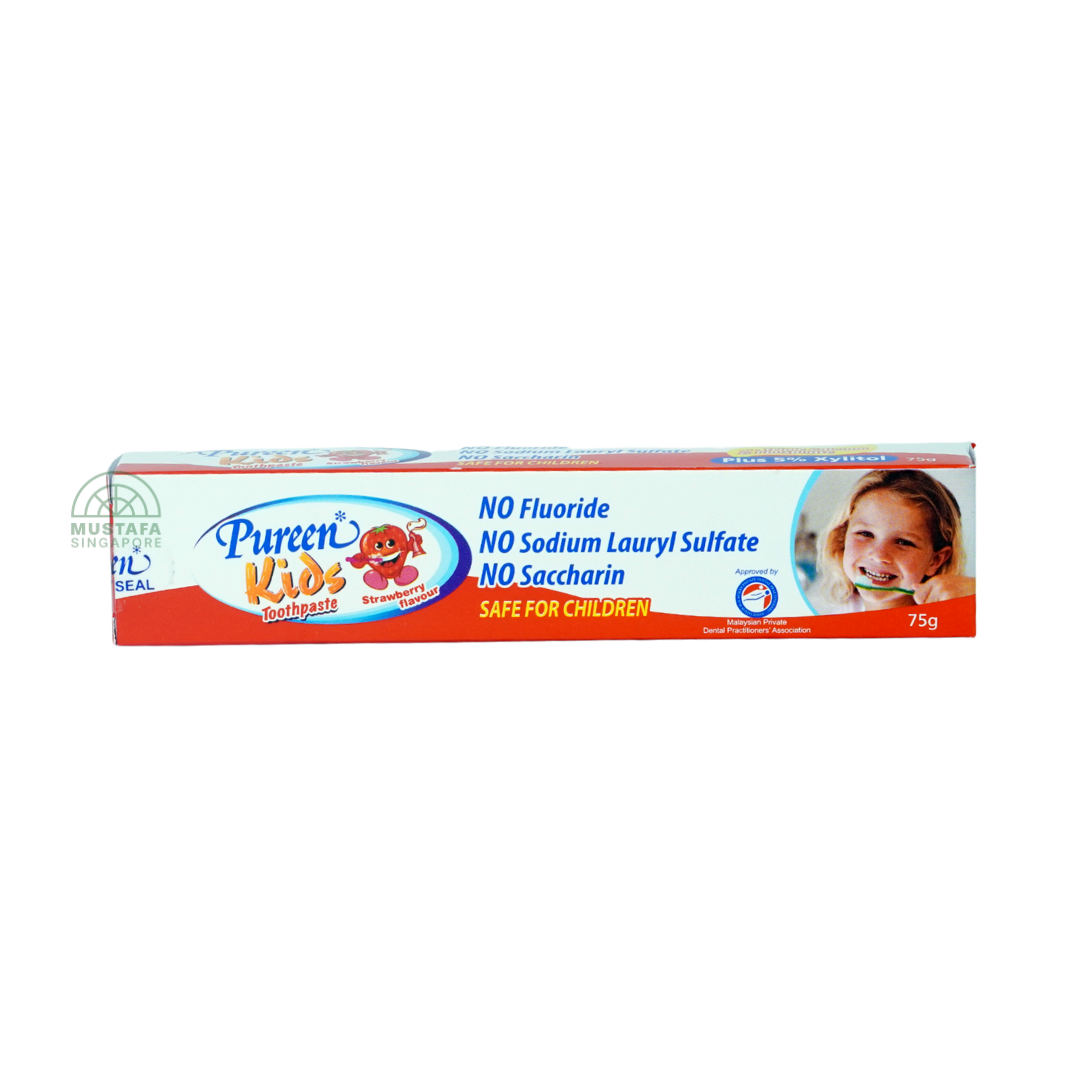 Pureen Kids Toothpaste Strawberry Flavour 75ml