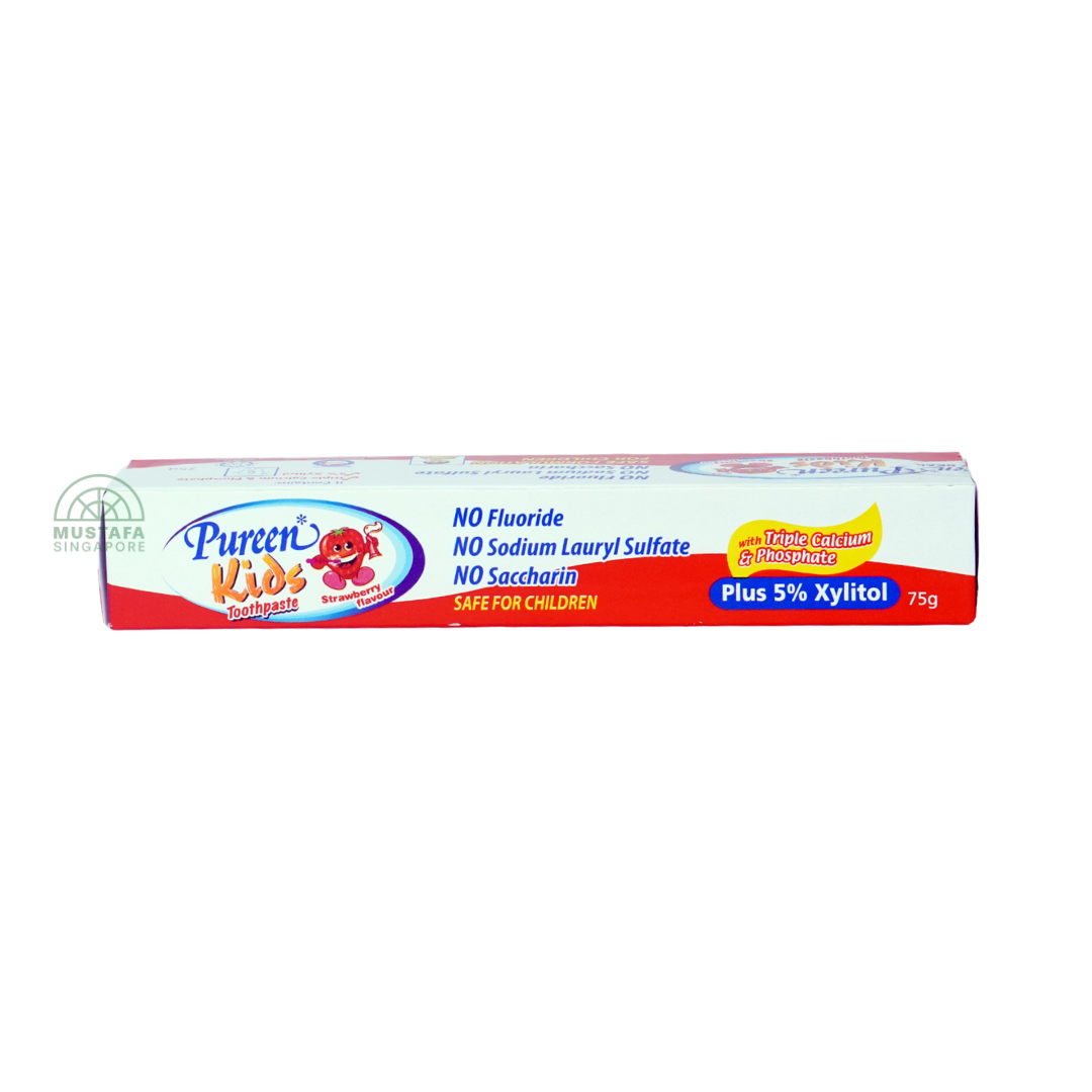 Pureen Kids Toothpaste Strawberry Flavour 75ml