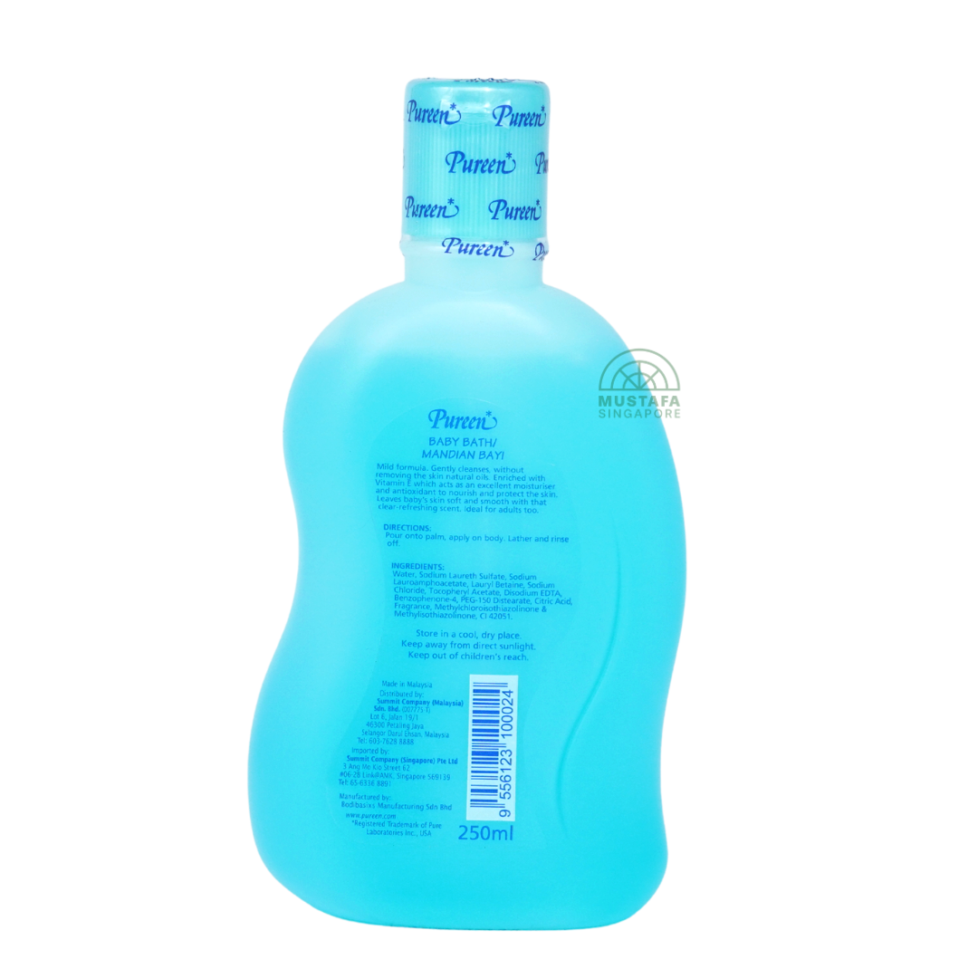 Pureen Baby Bath for Soft Delicate Skin 250ml