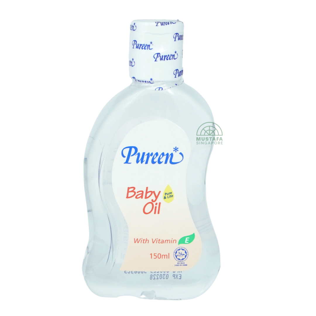 Pureen Pure & Lite Baby Oil with Vitamin E 150ml