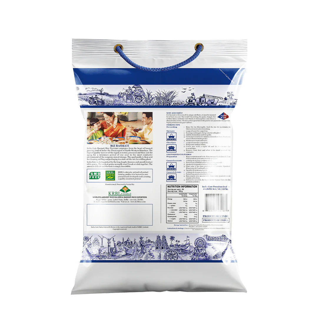 India Gate Premium Basmati Rice 5kg