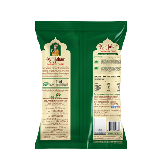 India Gate Nur Jahan Basmati Rice 5kg