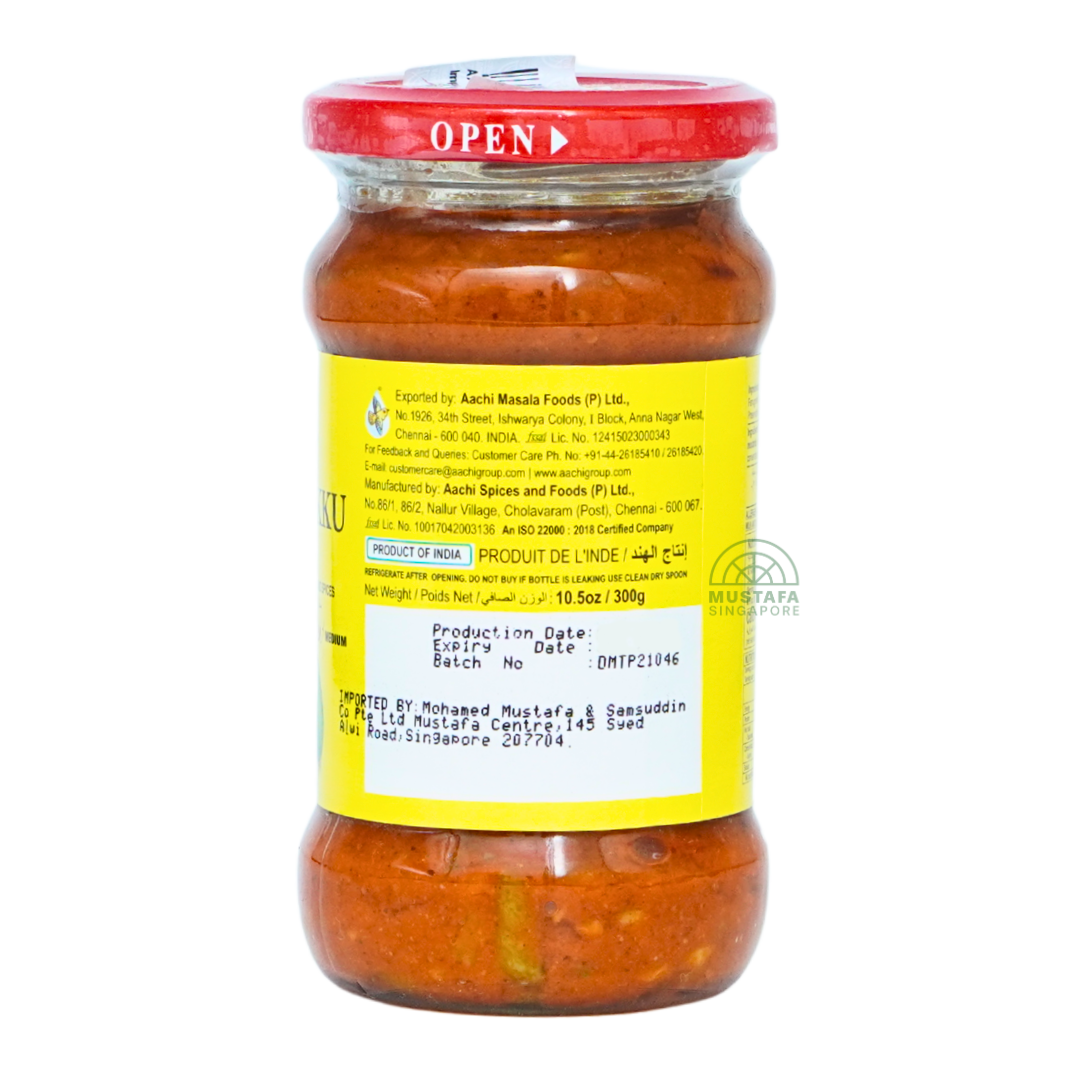 Aachi Mango Thokku Pickle (Presevered in Salt & Spices) 300g