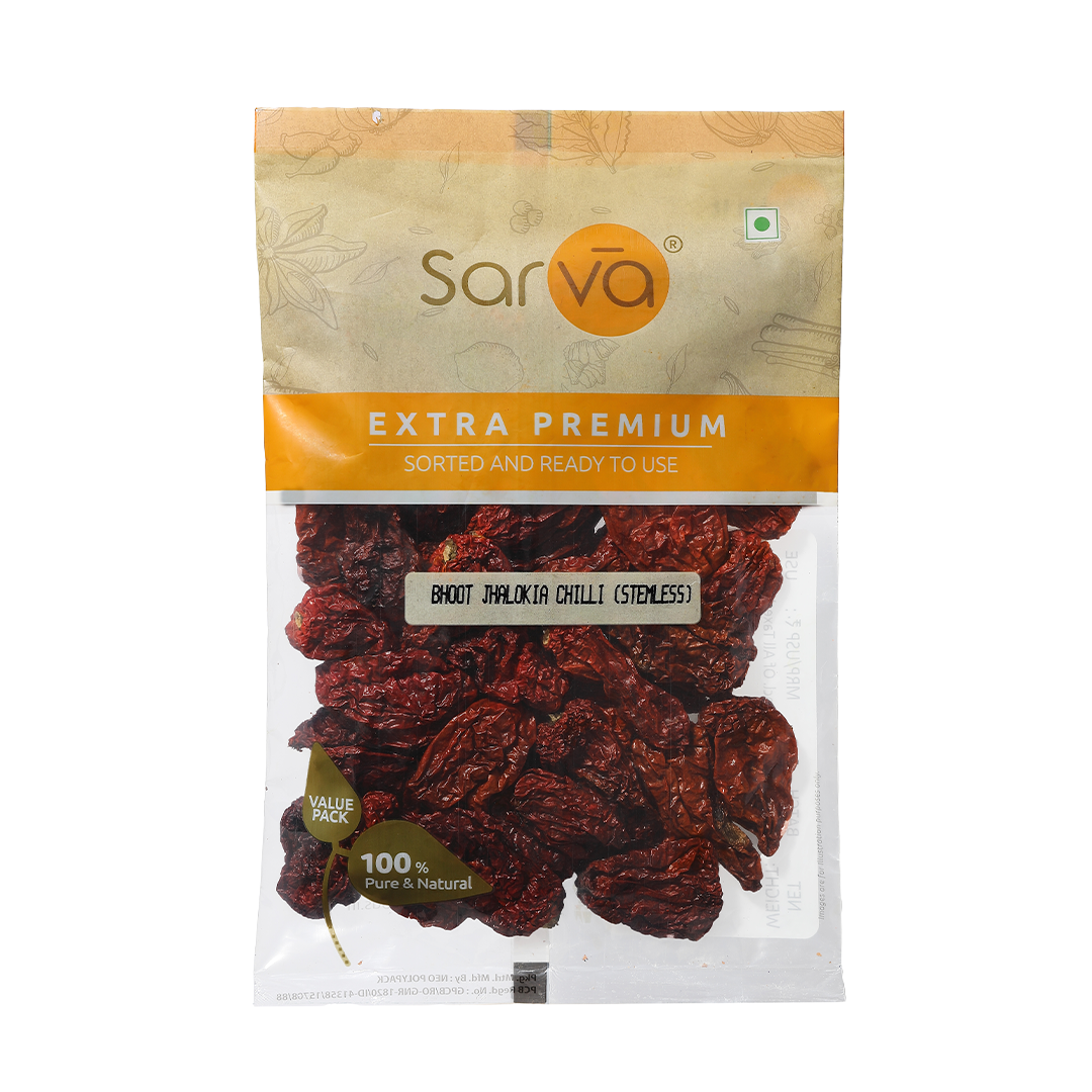 Sarva Bhoot Jhalokia Chilli (Stemless) 50g