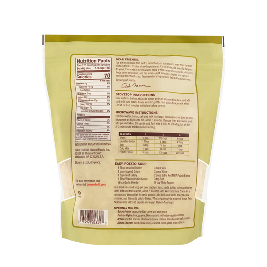 Bob's Red Mill Potato Flakes Instant 454g
