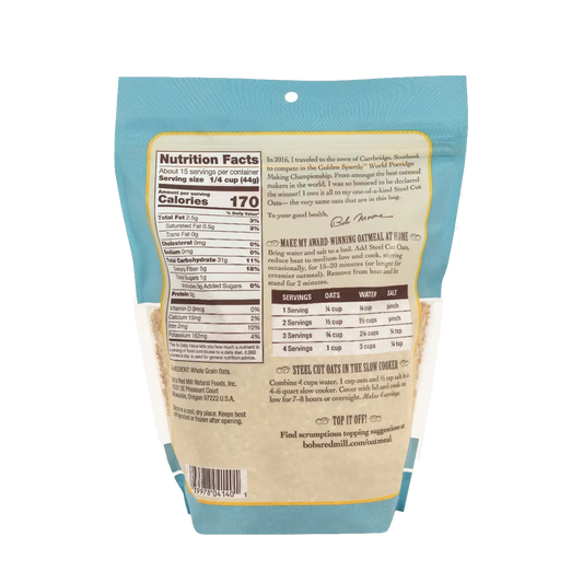 Bob's Red Mill Steel Cut Oats 680g