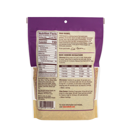 Bob's Red Mill 10 Grain Hot Cereal 709g