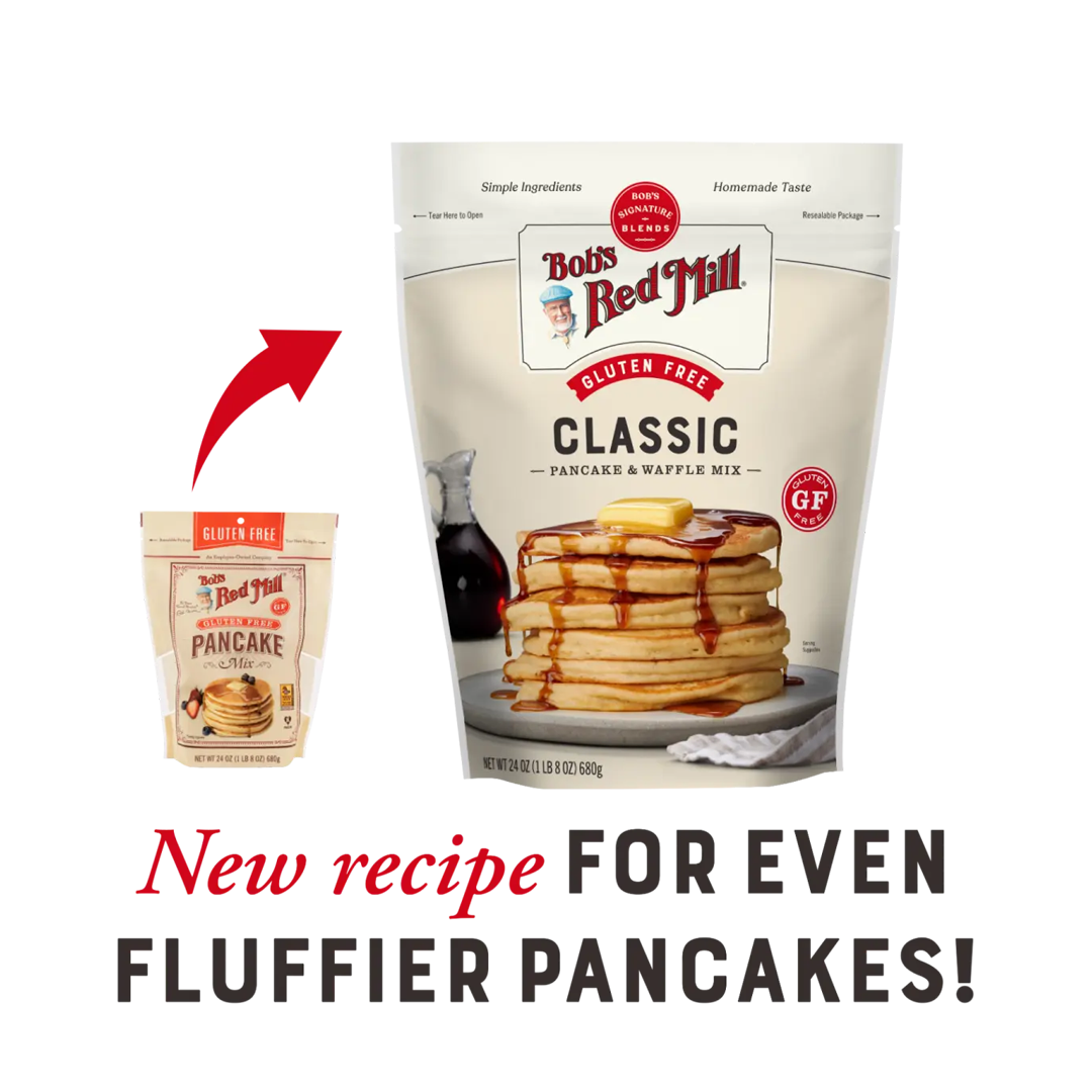 Bob's Red Mill Gluten Free Classic Pancake & Waffle Mix 680g