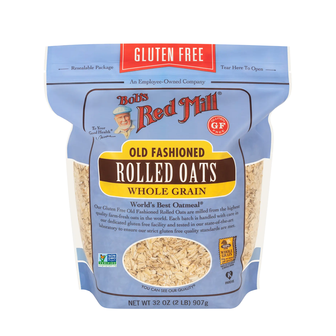 Bob's Red Mill Gluten Free Old Fashioned Rolled Oats Whole Grain 907g