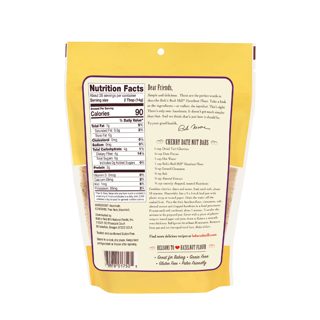 Bob's Red Mill Hazelnut Flour 368g