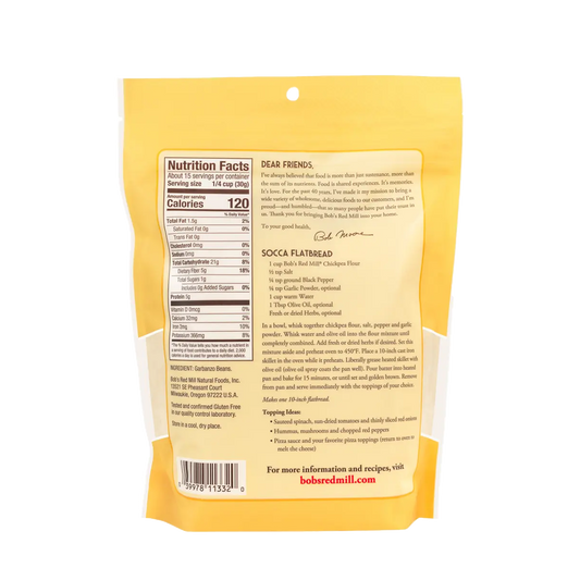 Bob's Red Mill Chickpea Flour 454g