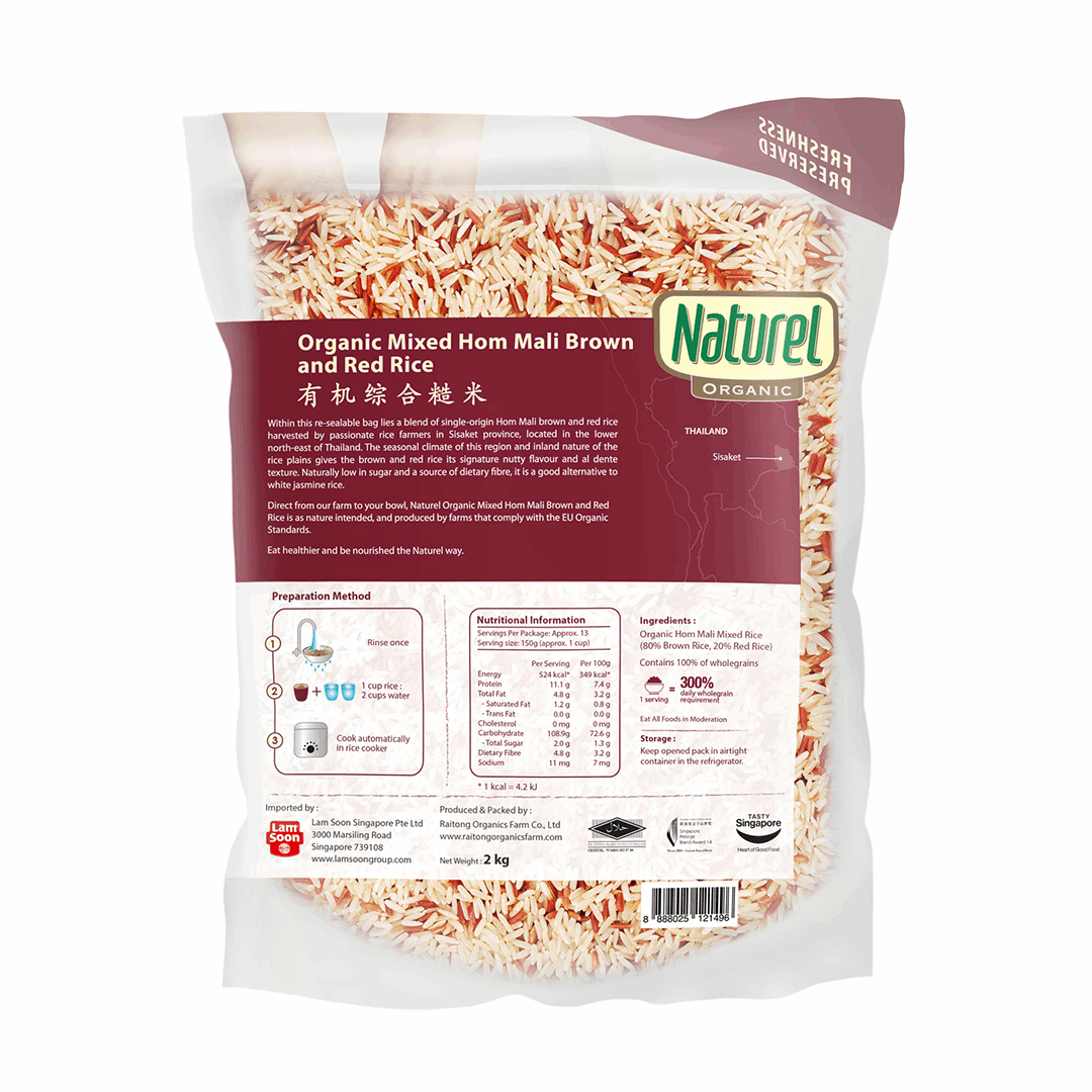 Naturel Organic Mixed Rice 2kg