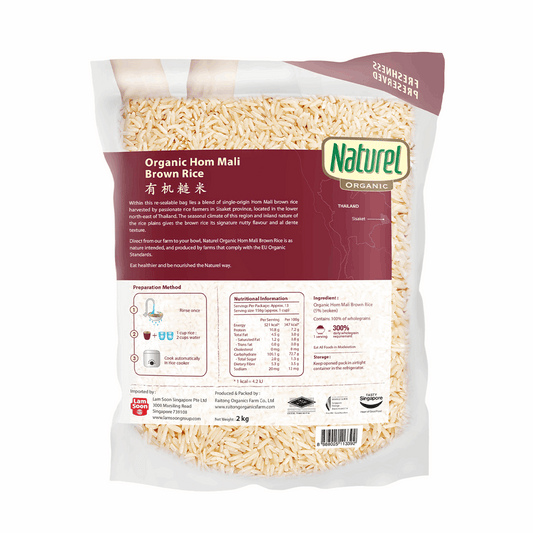 Naturel Organic Brown Rice 2kg Naturel Organic Brown Rice 2kg