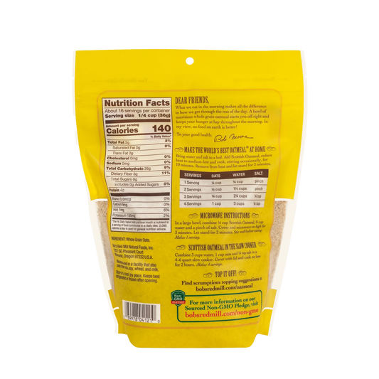 Bob's Red Mill Scottish Oatmeal 567g