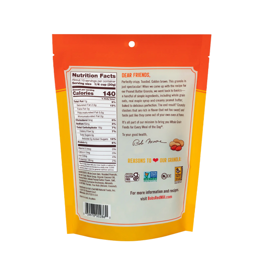 Bob's Red Mill Granola Peanut Butter 321g