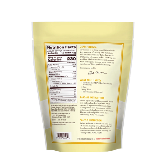 Bob's Red Mill Paleo Pancake & Waffle Mix 368g