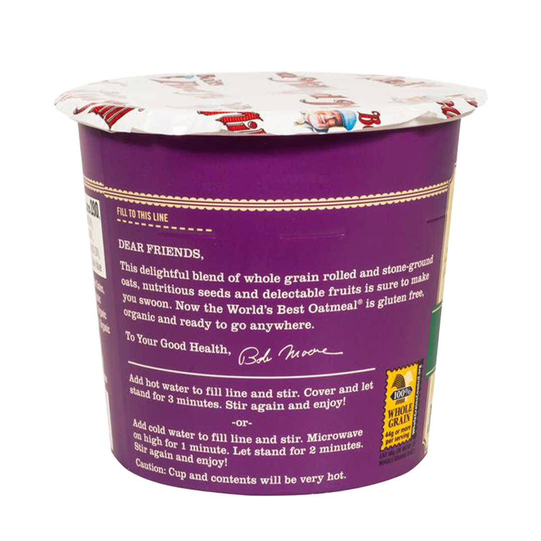 Bob's Red Mill Organic Oatmeal Fruit & Seed 70g