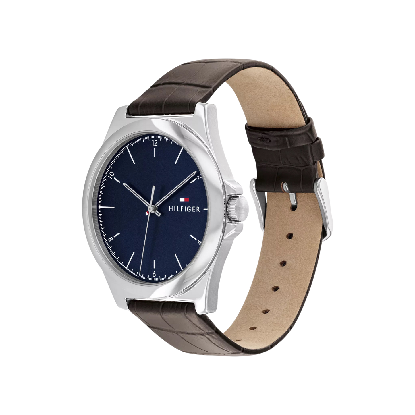 Tommy Hilfiger Norris Men's Blue & Leather Watch 42mm