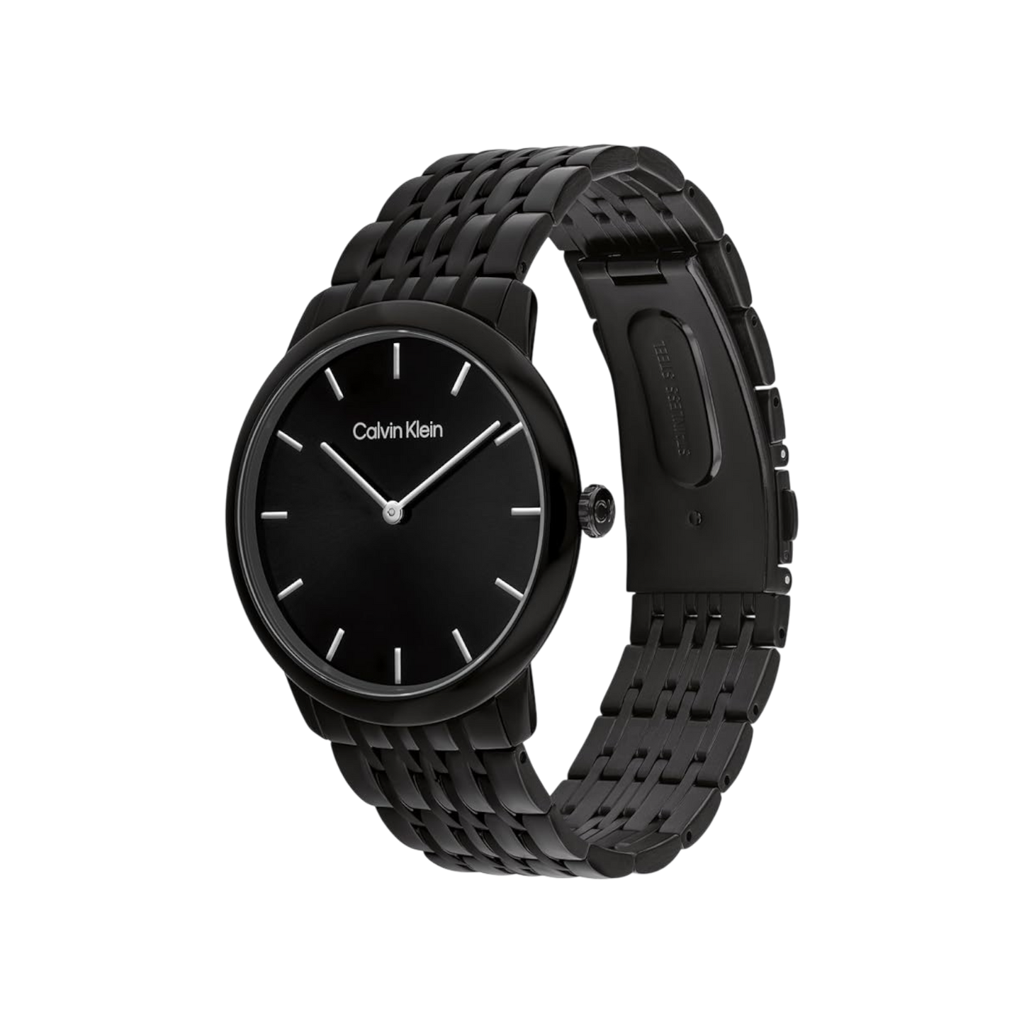 Calvin Klein Intrigue Unisex Black Bracelet Strap Watch 40mm