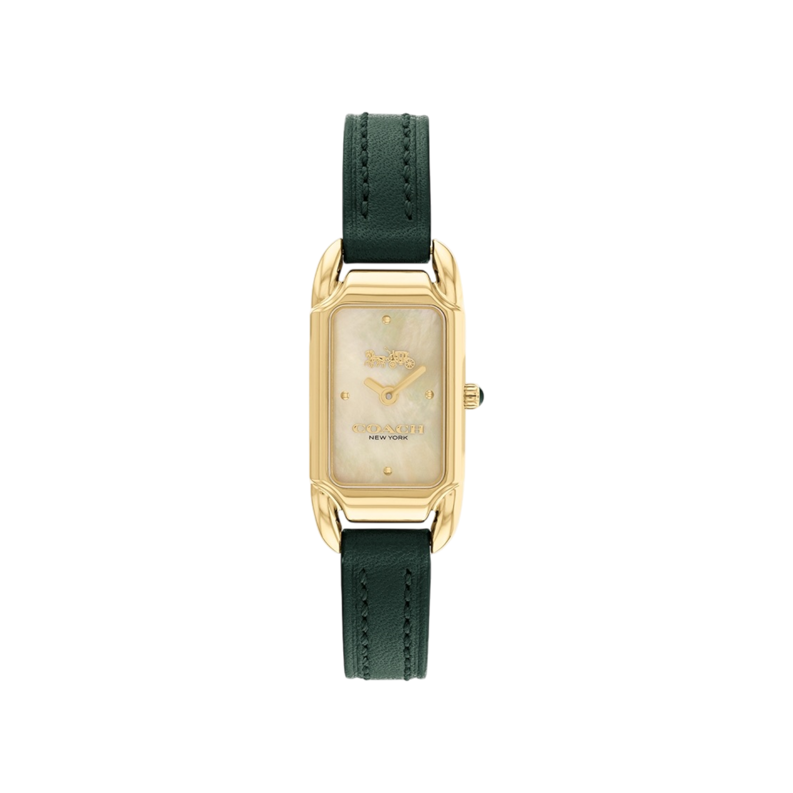 Coach Cadie Women's Ivory Mother of Pearl Dial with Gold Case