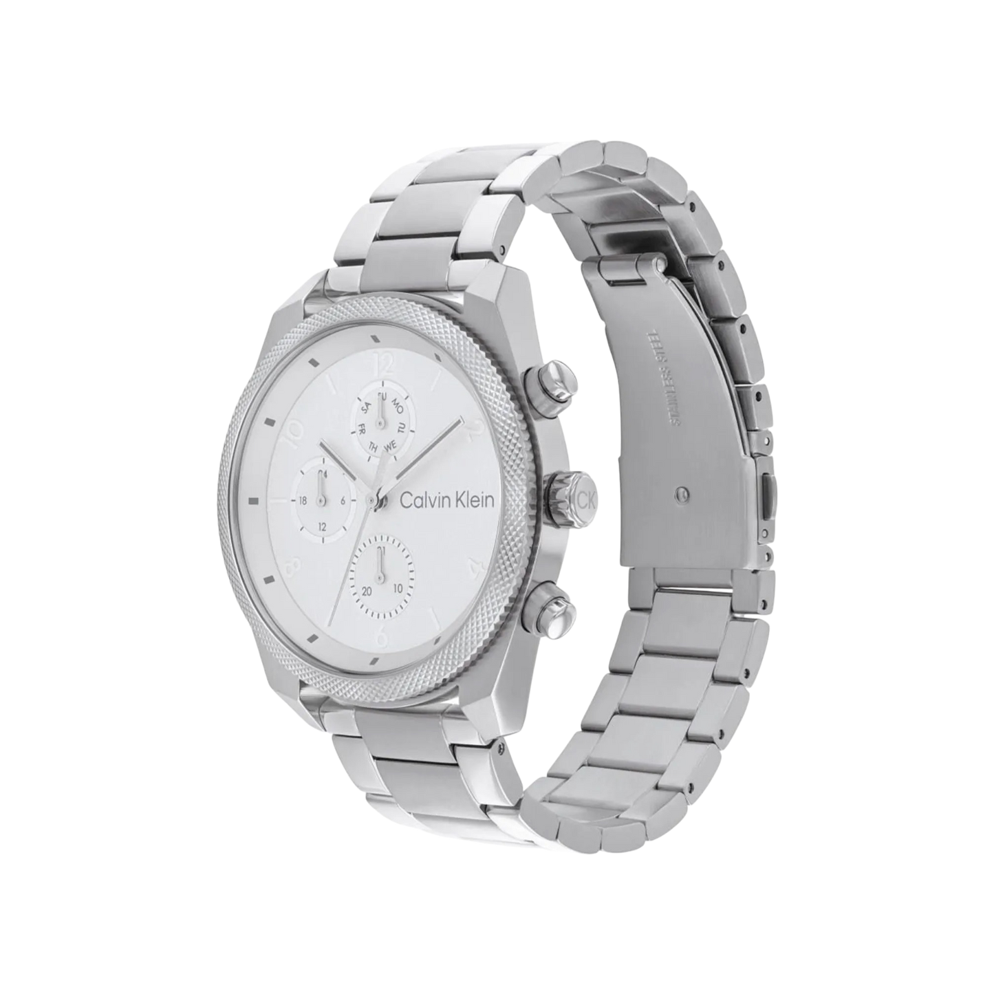 Calvin Klein Impact Men's Silver Bracelet Watch 44mm