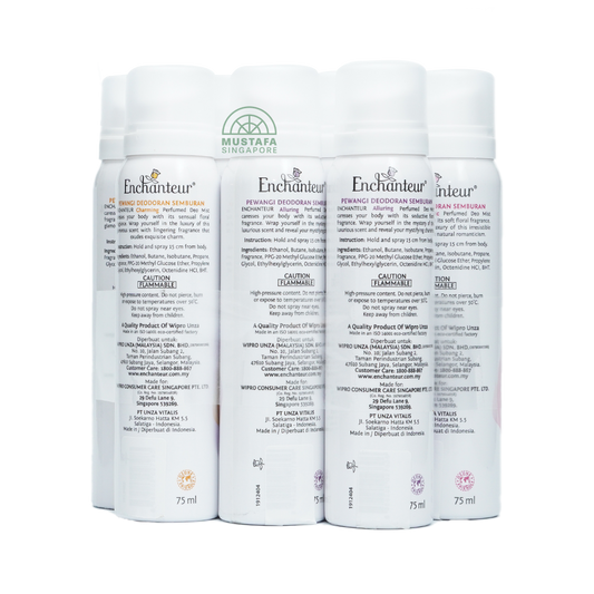Enchanteur Body Mist 75ml x 7s Enchanteur Body Mist 75ml x 7s