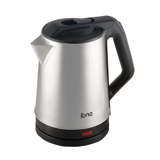 Iona 1.8L Stainless Steel Kettle Black (GLK1806) Iona 1.8L Stainless Steel Kettle Black (GLK1806)