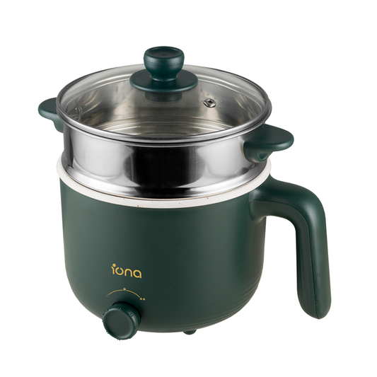 Iona 1.2L Ceramic Mini Multi Cooker Green (GLMC1812) Iona 1.2L Ceramic Mini Multi Cooker Green (GLMC1812)