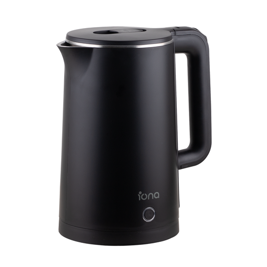Iona 1.8L Cool Touch Stainless Steel Kettle Black (GLK1803) Iona 1.8L Cool Touch Stainless Steel Kettle Black (GLK1803)