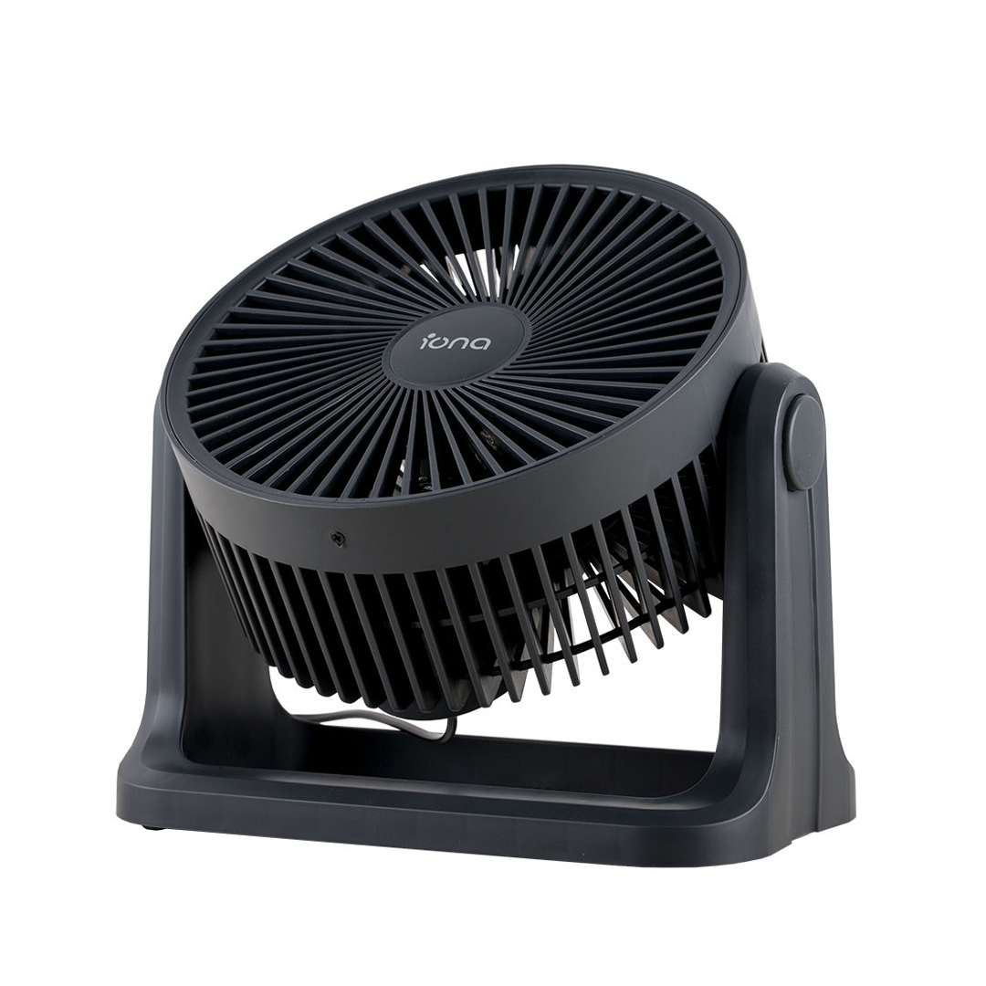 Iona 9" Floor Circulator Grey (GLT920)