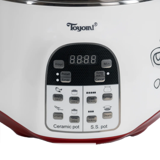 TOYOMI 2.2L Double Boiler Cooker SC 2288 TOYOMI 2.2L Double Boiler Cooker SC 2288