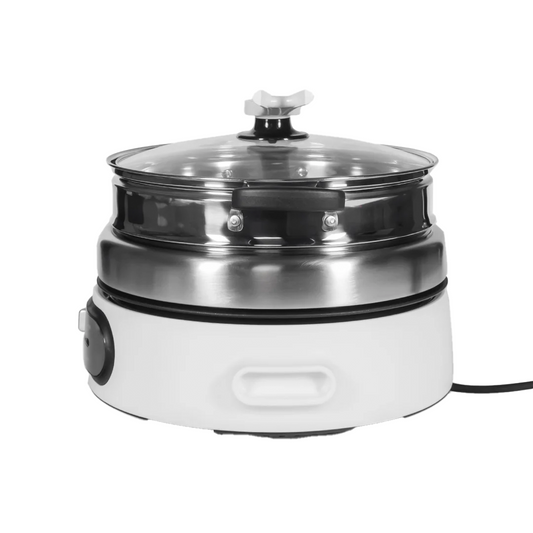 TOYOMI Stainless Steel Multi Cooker with Grill Pan 4.5L MC 6969SS TOYOMI Stainless Steel Multi Cooker with Grill Pan 4.5L MC 6969SS