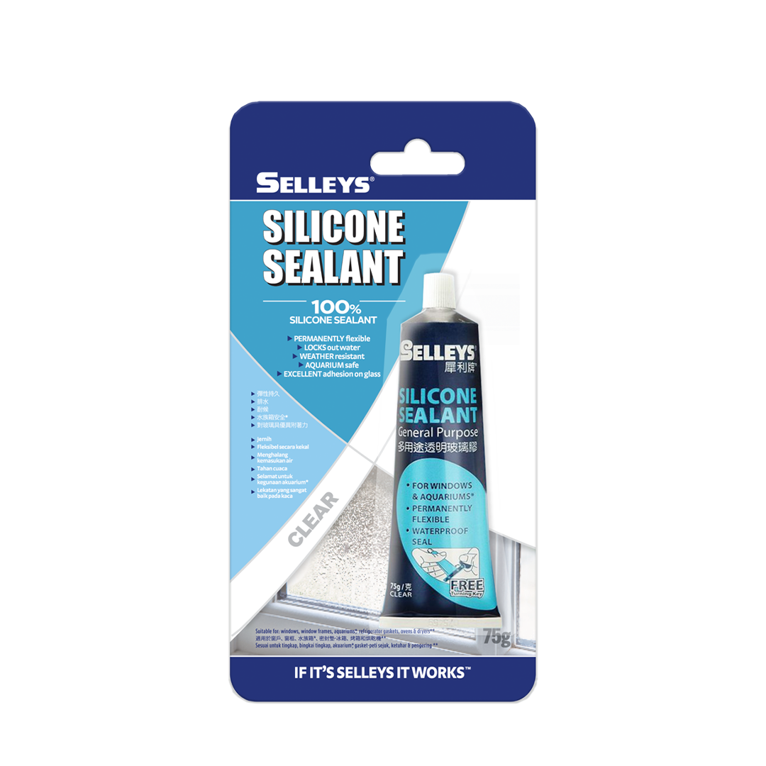 Selleys Wet Area Silicone Sealant 75g