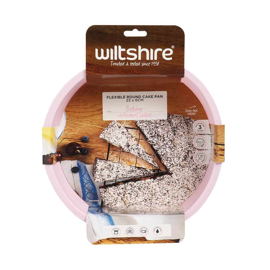 Wiltshire Flexible Round Cake Pan 23cm x 6cm