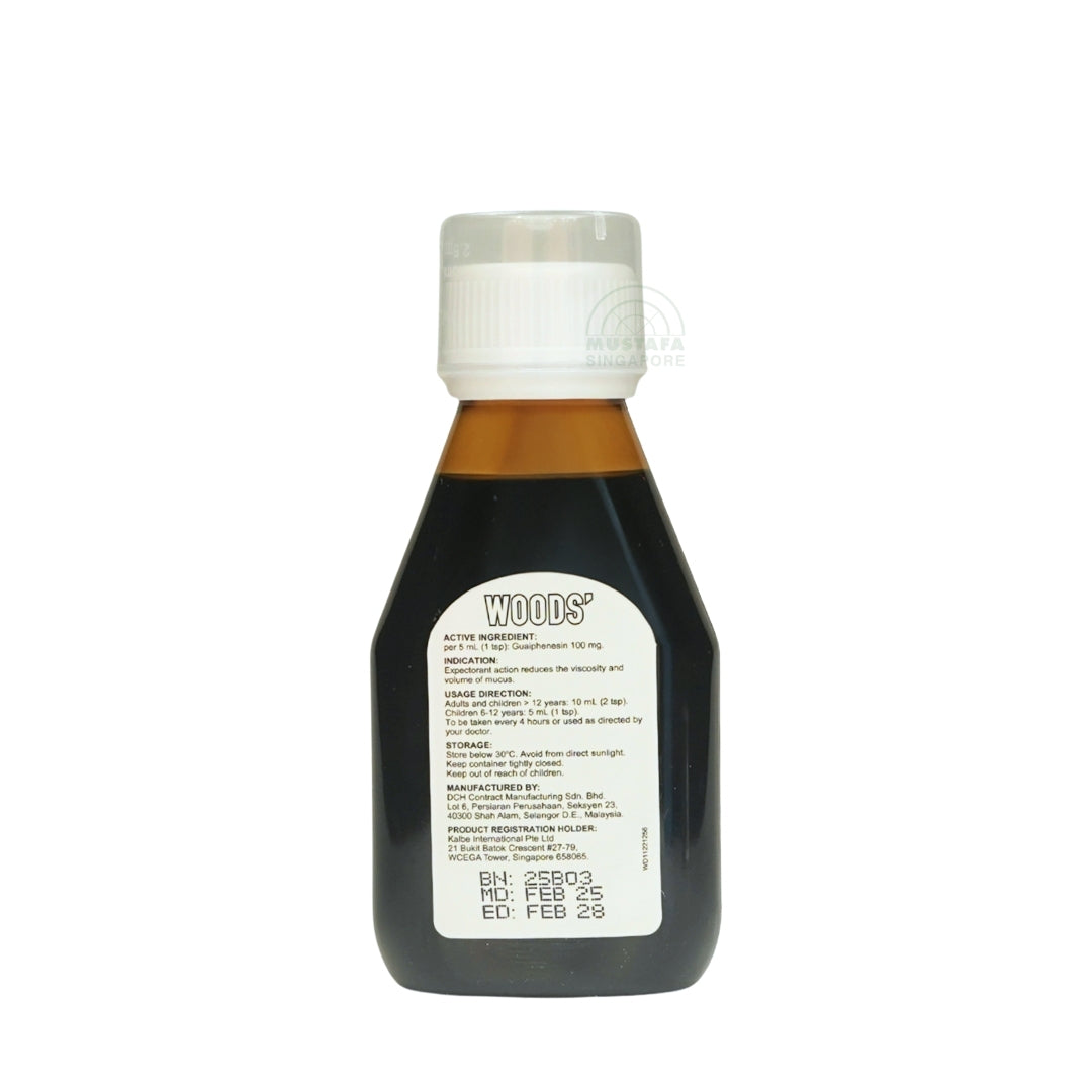 Woods' Peppermint Cough Syrup 100ml