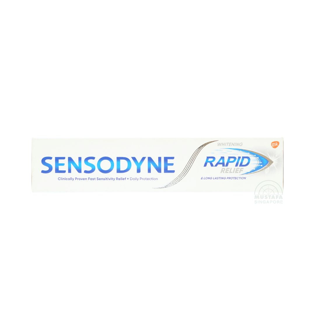 Sensodyne Rapid Relief Toothpaste (Whitening) 100g
