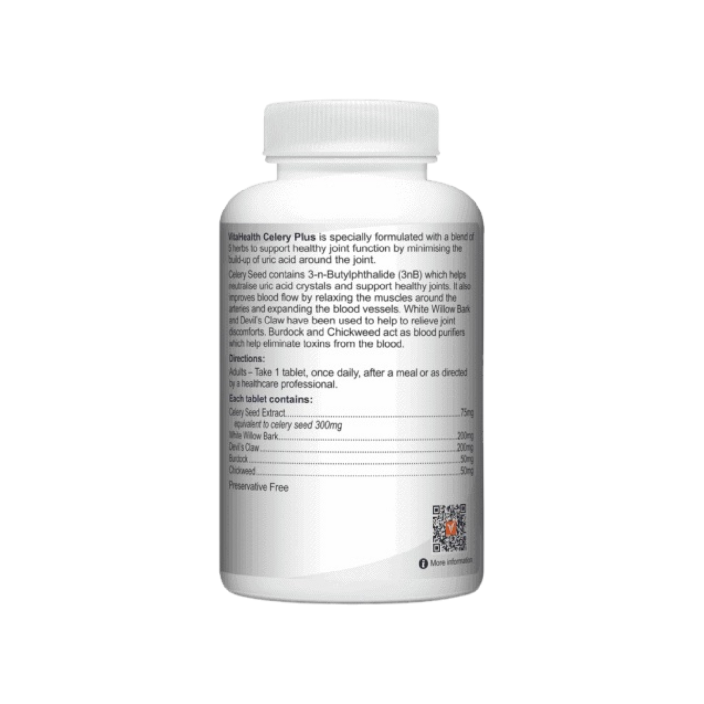 VitaHealth Celery Plus Tab 130s