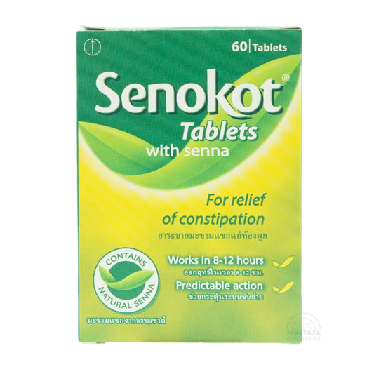 Senokot Tablets with Senna (60 Tablets) Senokot Tablets with Senna (60 Tablets)