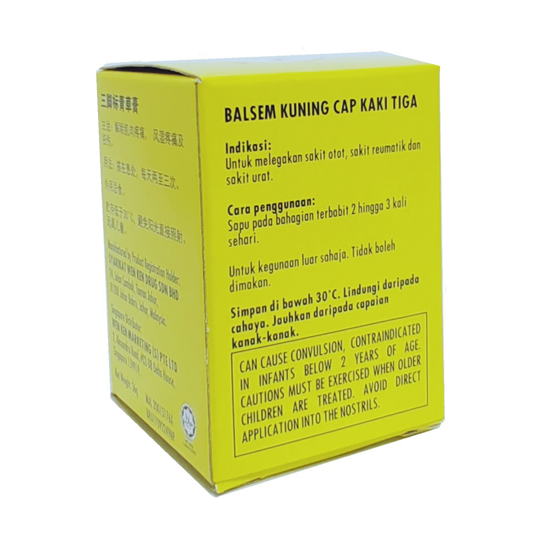 Three Legs Yellow Balsem 36g