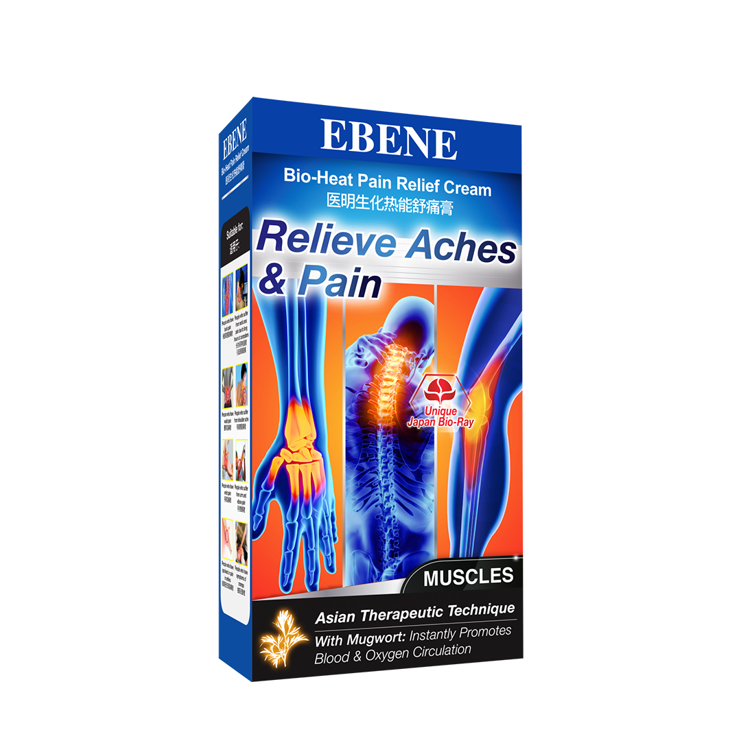 Ebene Bio-Heat Pain Relief Cream 50g