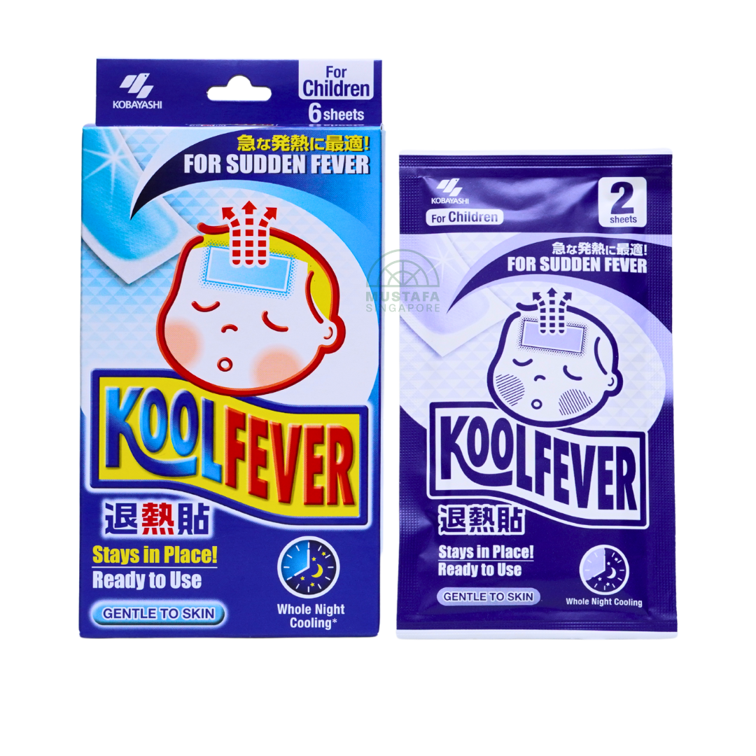 KoolFever Cooling Gel Sheet - For Children; 6 sheets