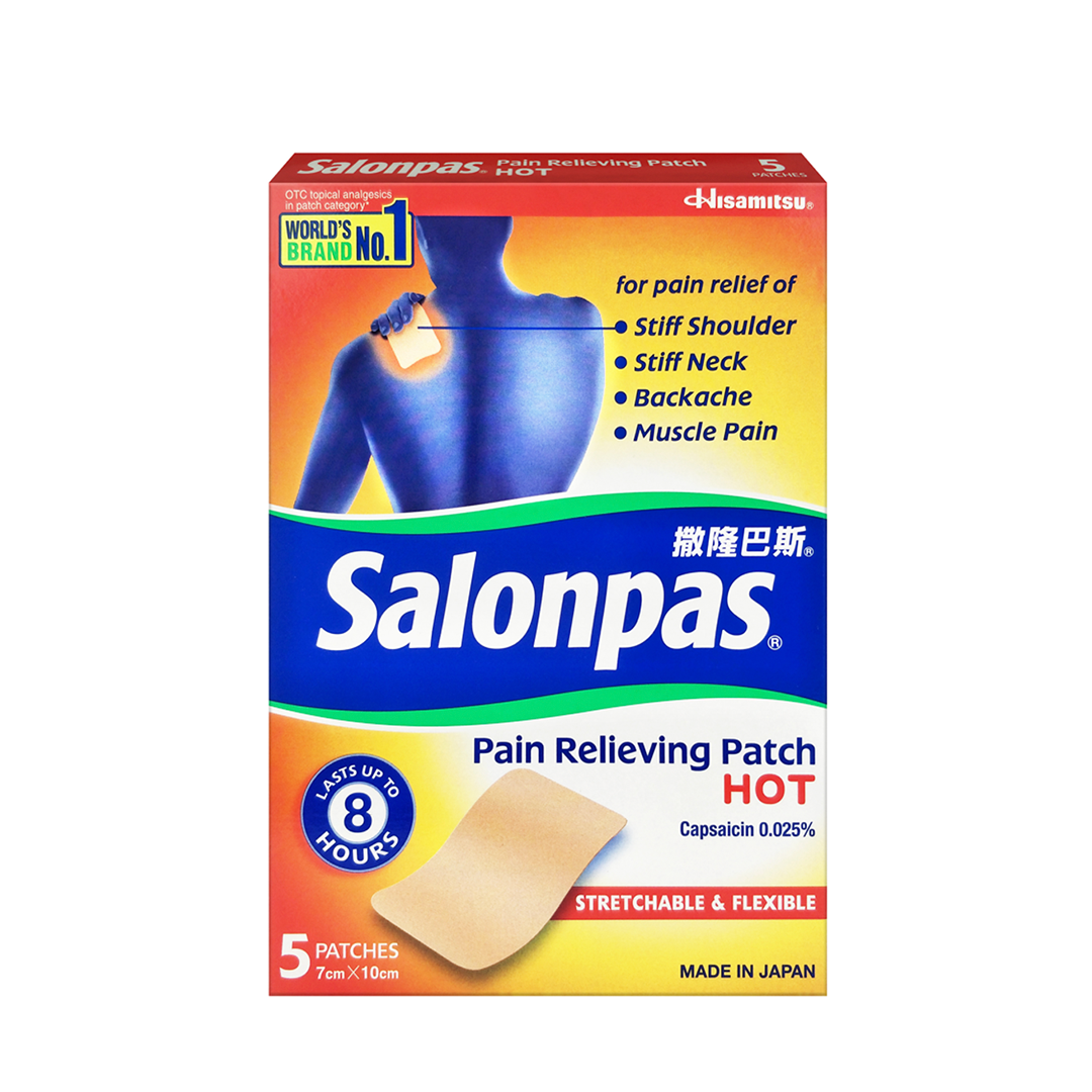 Hisamitsu Salonpas Pain Relief Patch Hot Large 3's