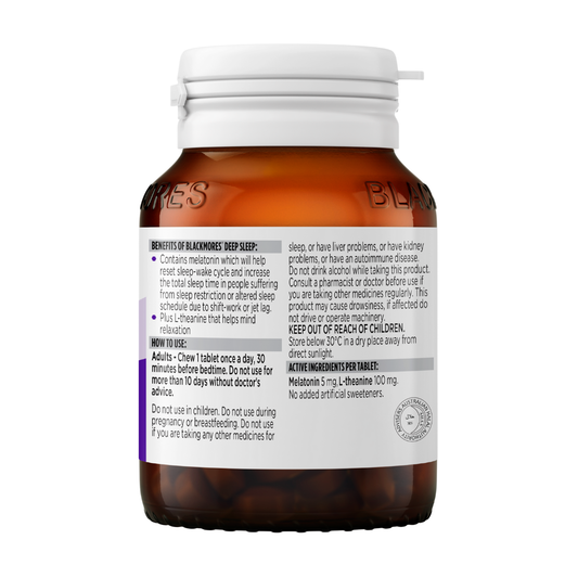 Blackmores Deep Sleep 30 Tablets Blackmores Deep Sleep 30 Tablets