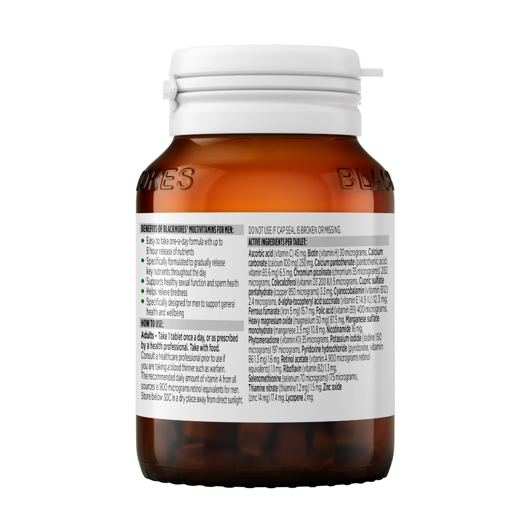 Blackmores Multivitamins for Men 60 Tablets
