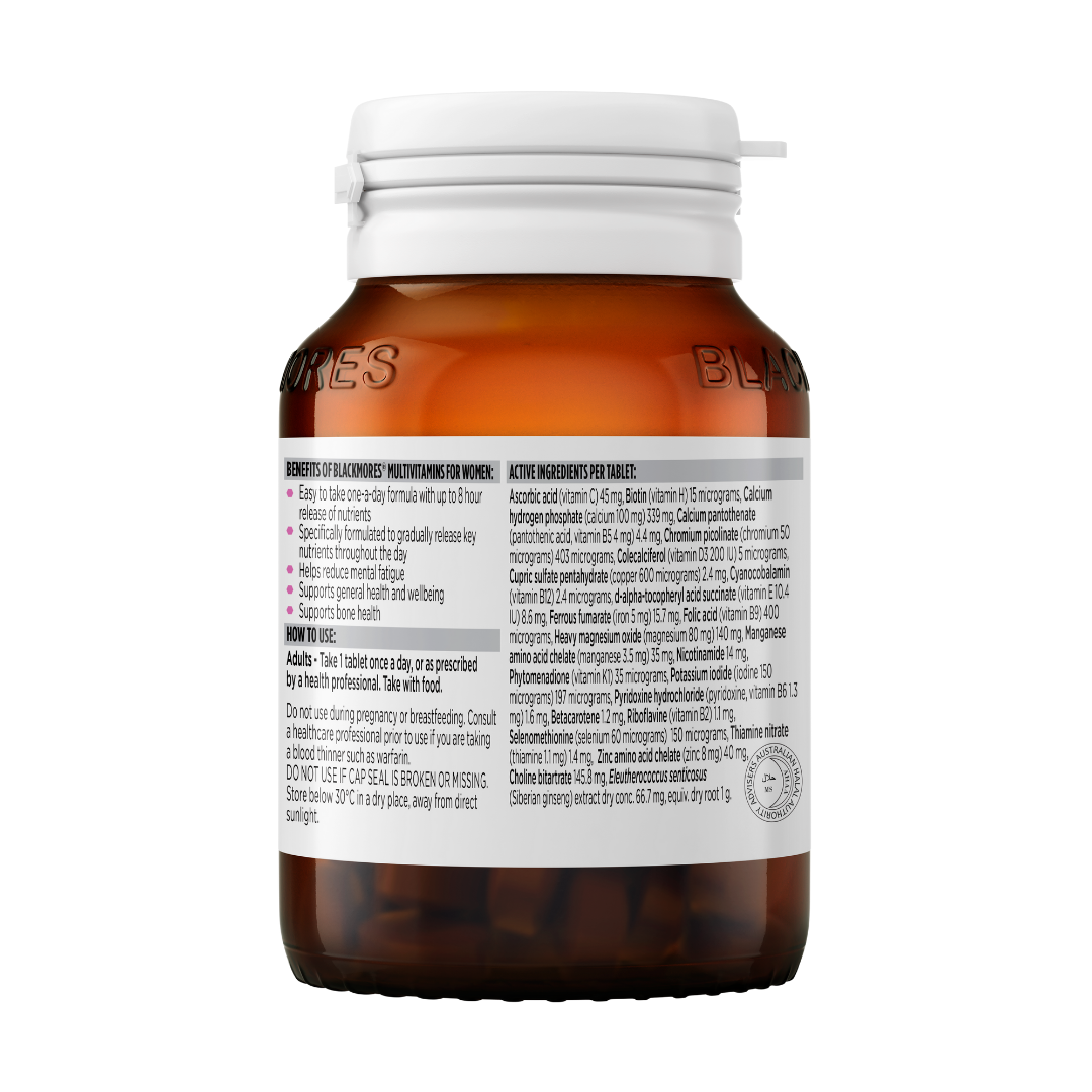 Blackmores Multivitamins for Women 60 Tablets